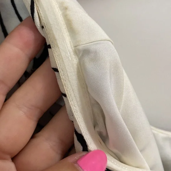 Like new Summer resort tropical palm ruffle one shoulder dress - Picture 8 of 10